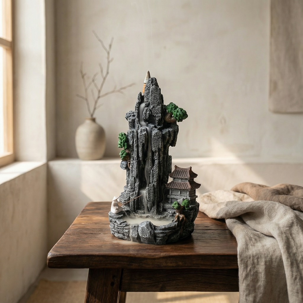 Kōryū — Brûleur d’Encens Cascade Zen