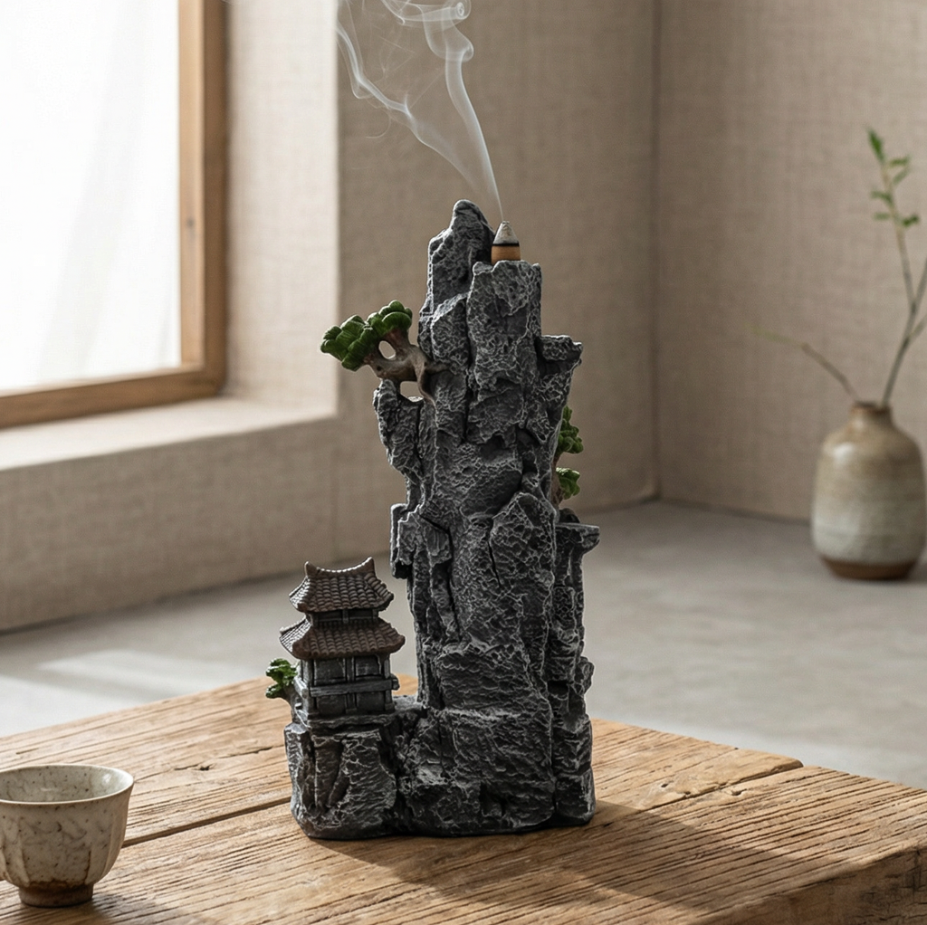 Kōryū — Brûleur d’Encens Cascade Zen