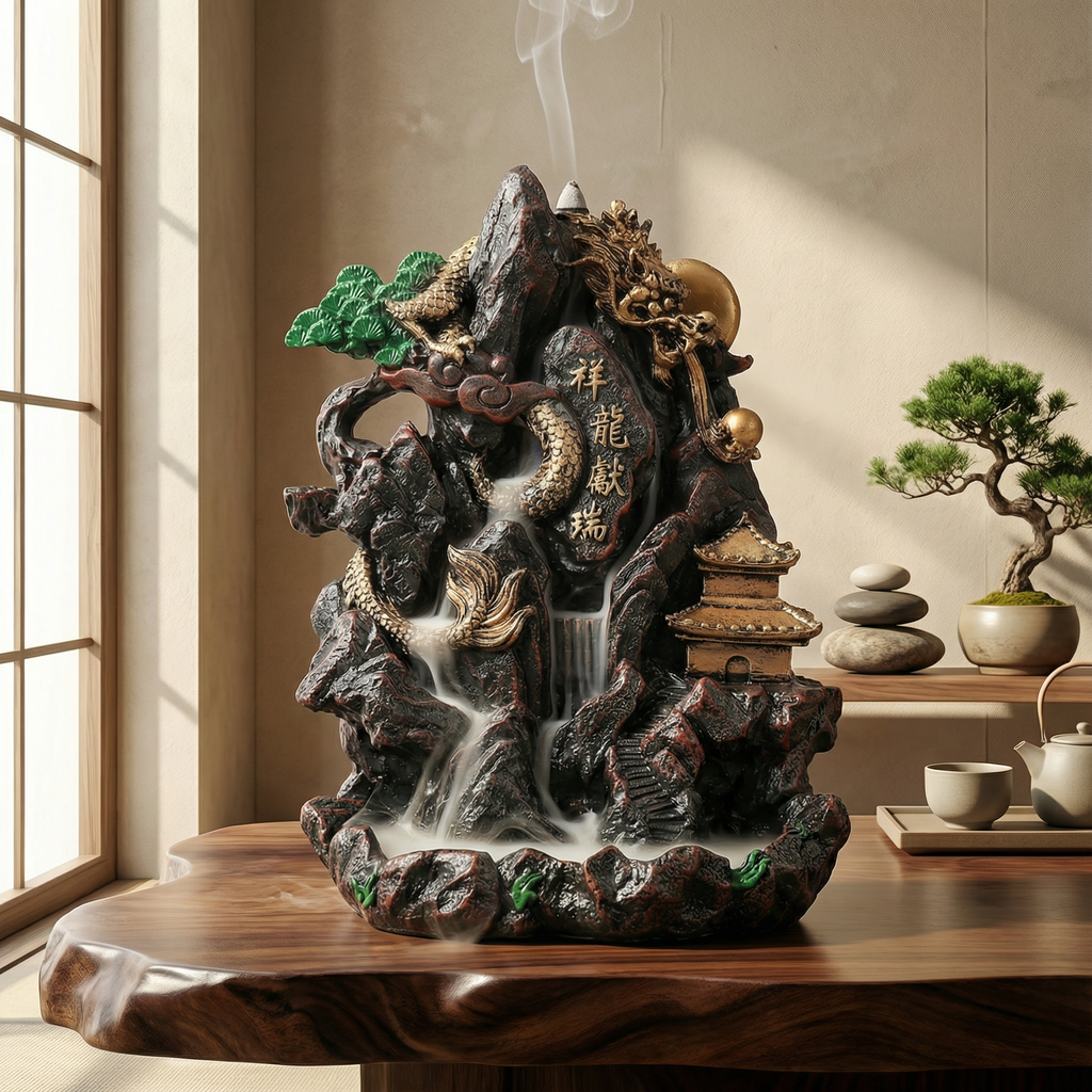 Ryūzan — Brûleur d’Encens Feng Shui