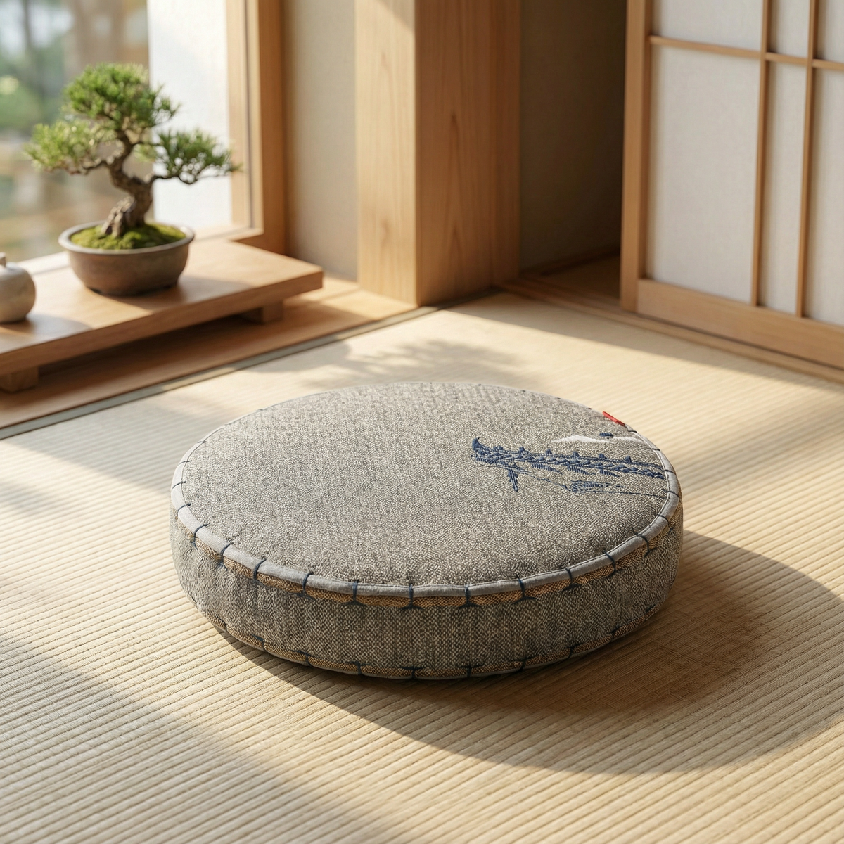 ENSHI — Coussin de Méditation Japonais