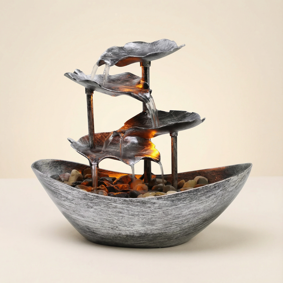 Lotus Flow – Fontaine Zen à Cascades