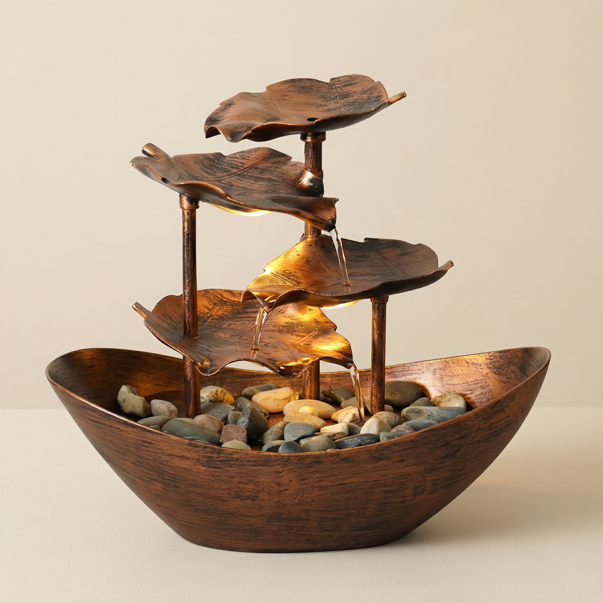 Lotus Flow – Fontaine Zen à Cascades