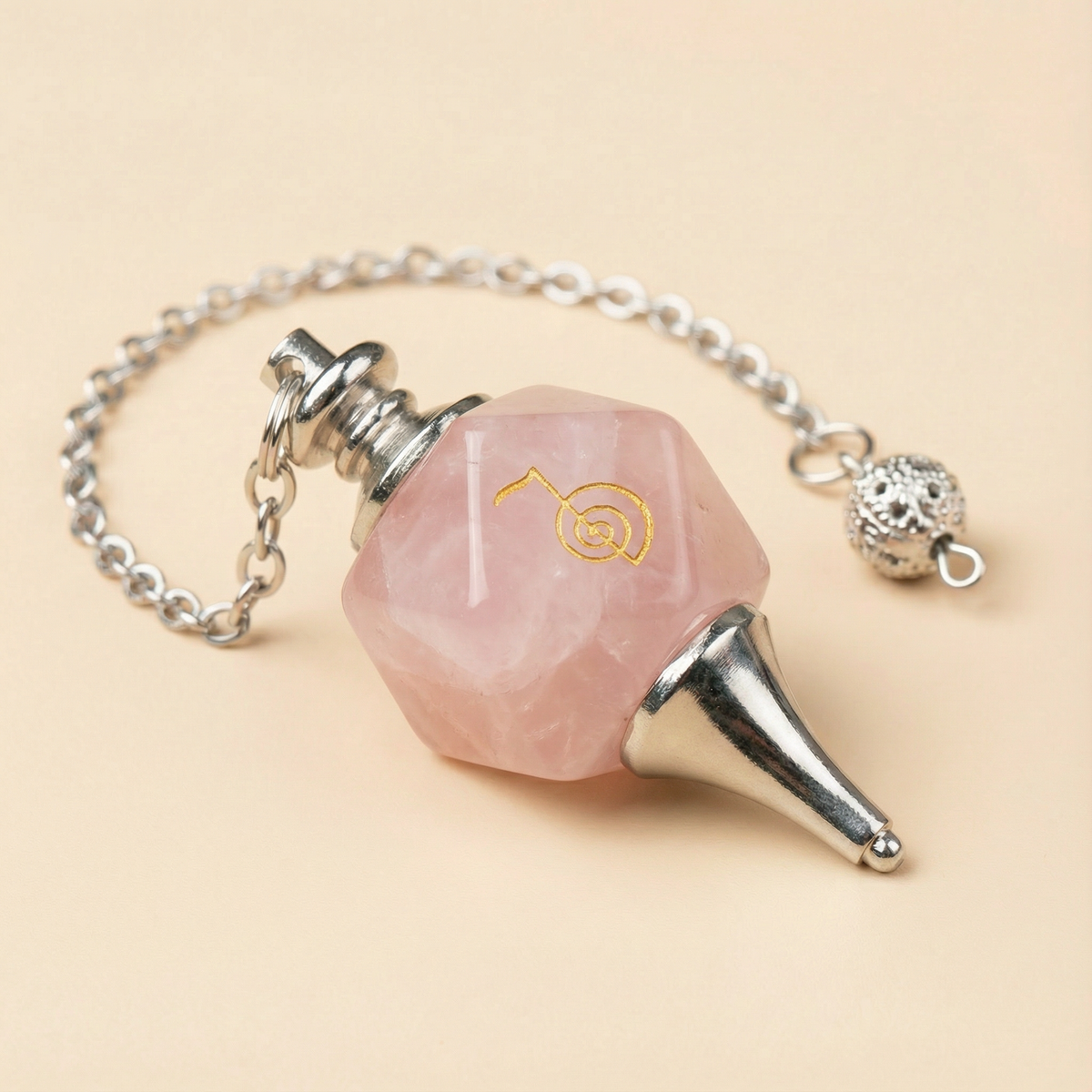 Pendule ORION - Pierre Naturelle & Symbole Reiki