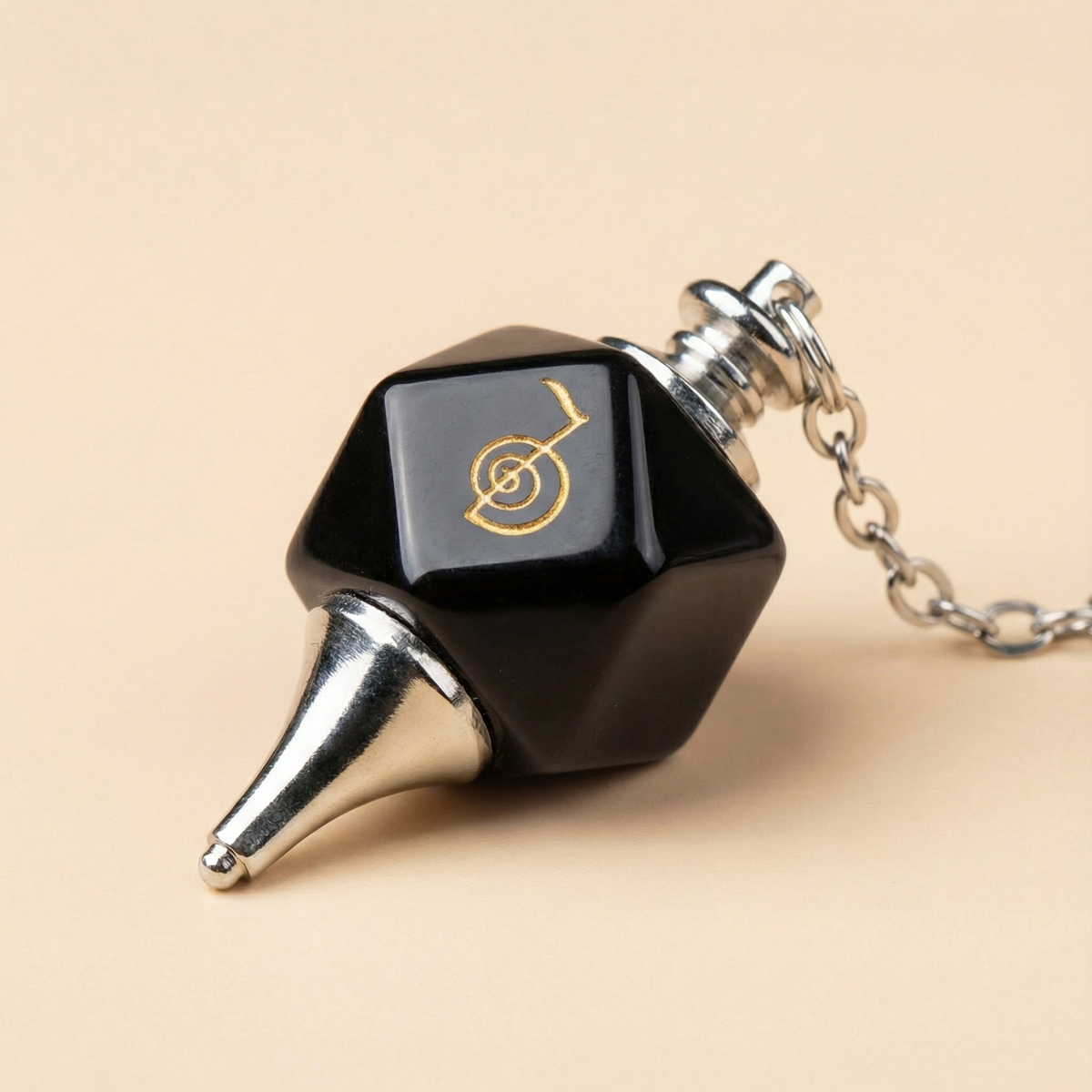 Pendule ORION - Pierre Naturelle & Symbole Reiki